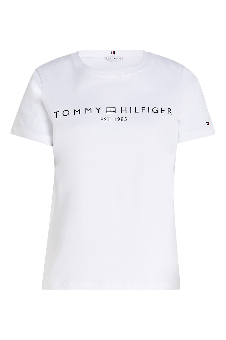 Tommy Hilfiger Памучна тениска с лого - Pepit.bg