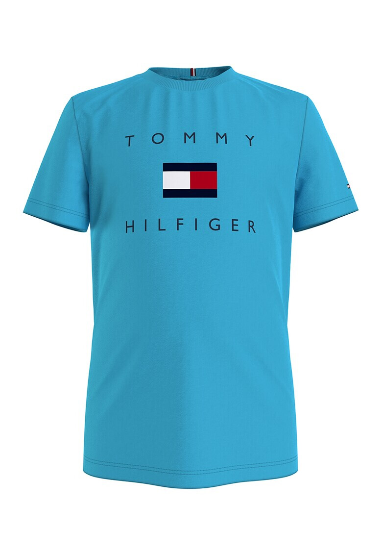 Tommy Hilfiger Тениска от органичен памук с лого - Pepit.bg