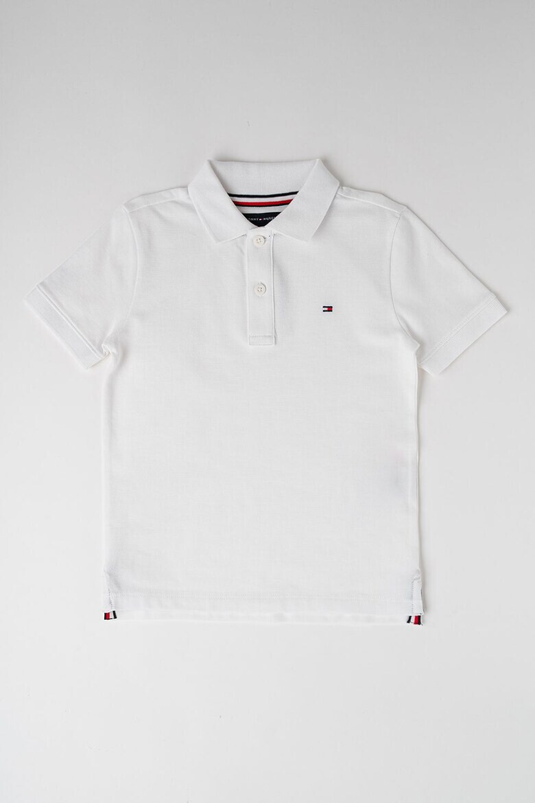 Tommy Hilfiger Тениска от памучно пике с яка - Pepit.bg