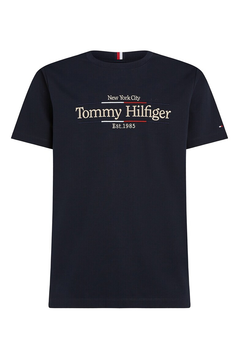 Tommy Hilfiger Тениска с бродирано лого - Pepit.bg