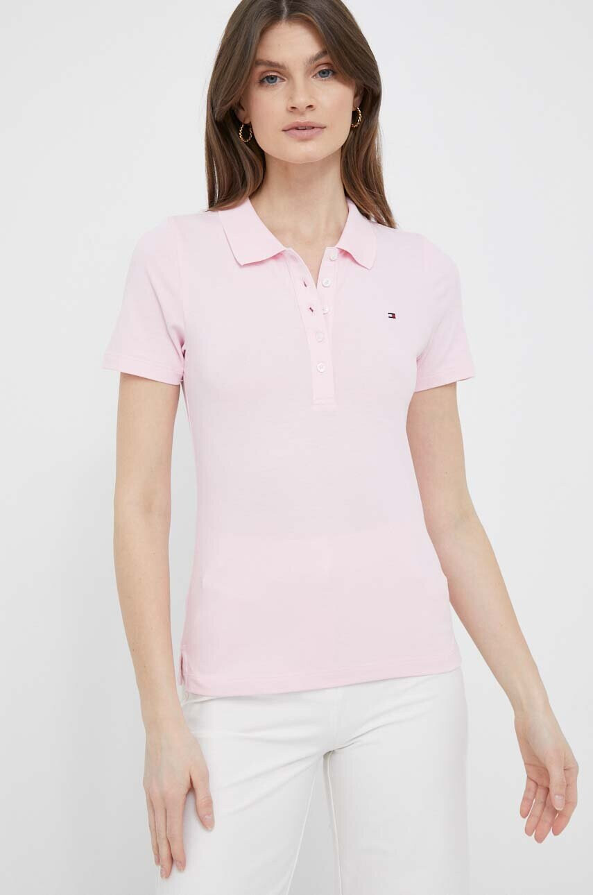 Tommy Hilfiger Тениска с яка - Pepit.bg