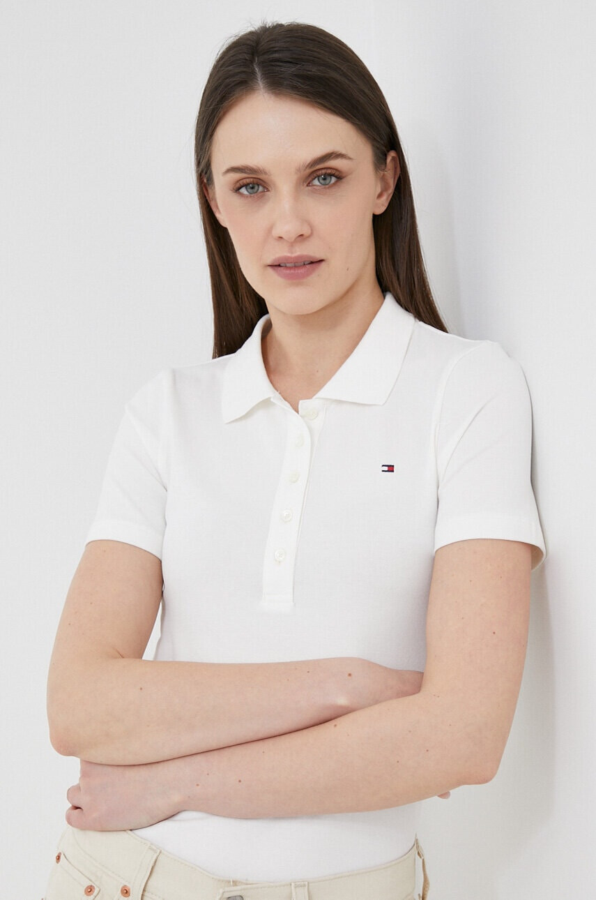 Tommy Hilfiger Тениска с яка - Pepit.bg