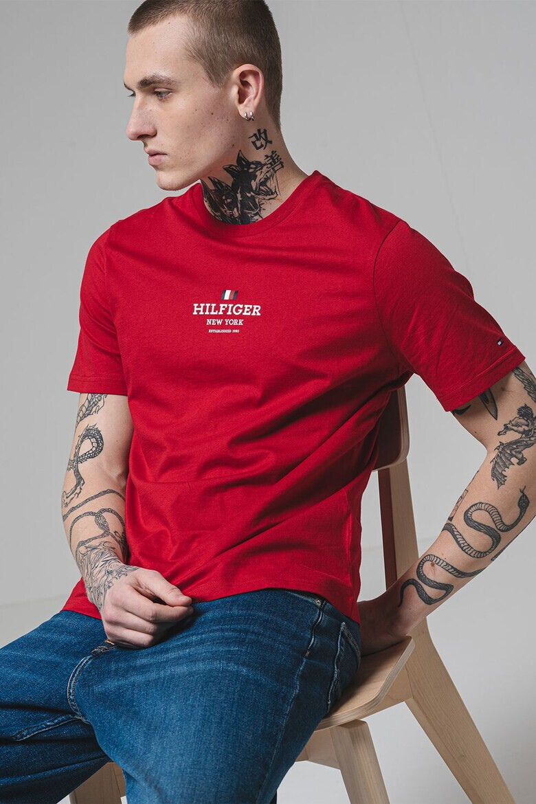 Tommy Hilfiger Тениска с лого - Pepit.bg