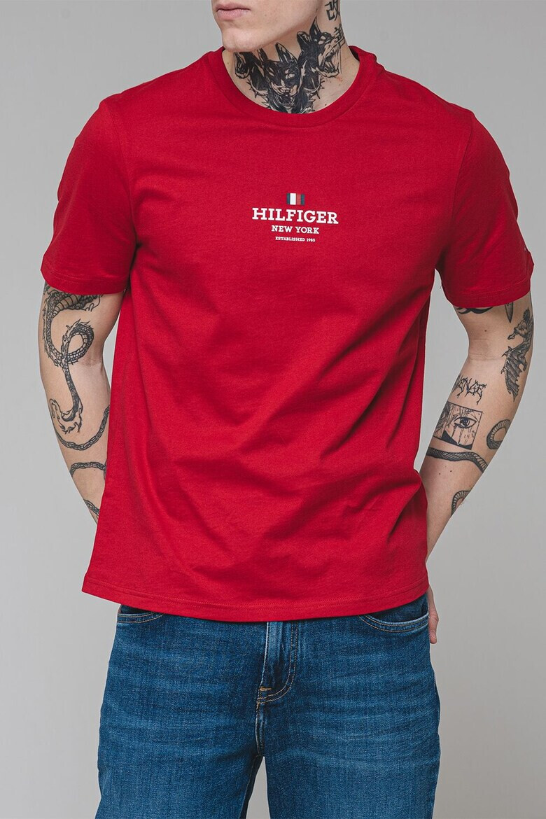 Tommy Hilfiger Тениска с лого - Pepit.bg