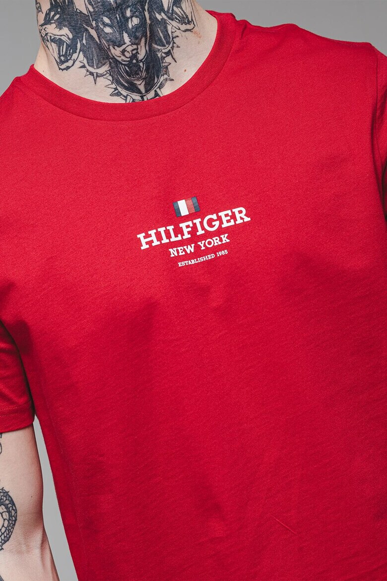 Tommy Hilfiger Тениска с лого - Pepit.bg