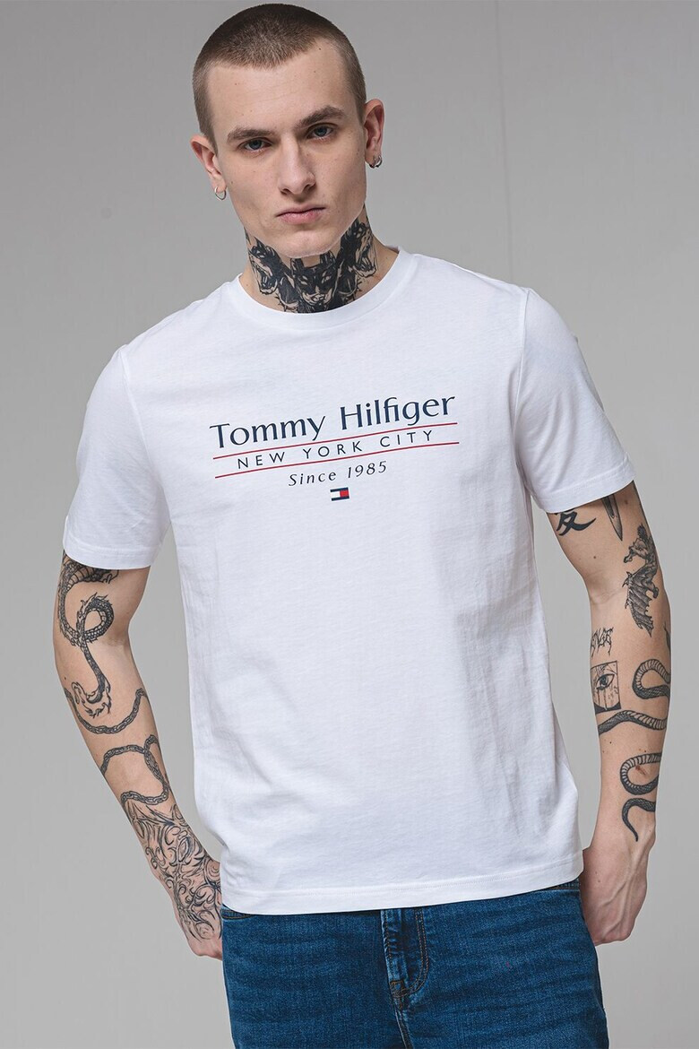 Tommy Hilfiger Тениска с лого - Pepit.bg