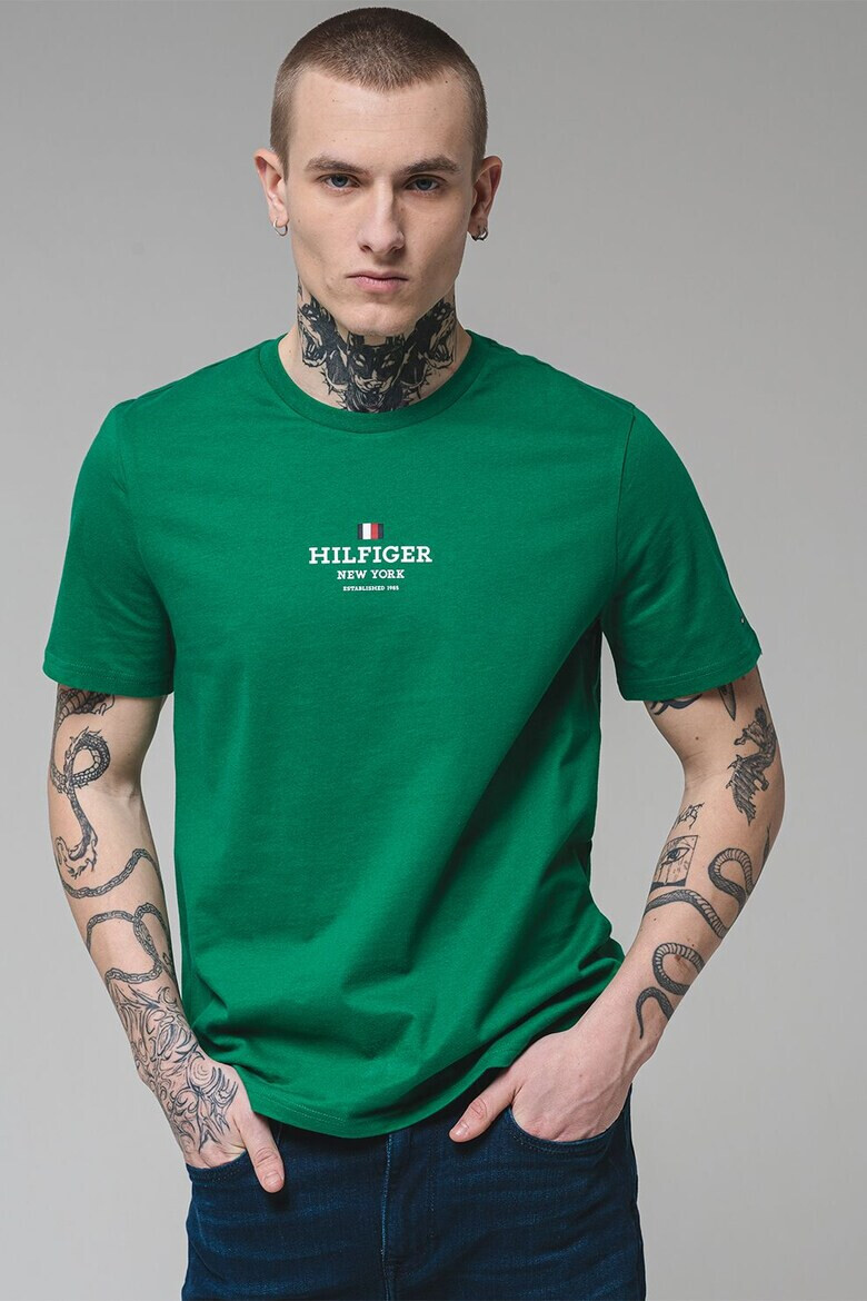Tommy Hilfiger Тениска с лого - Pepit.bg
