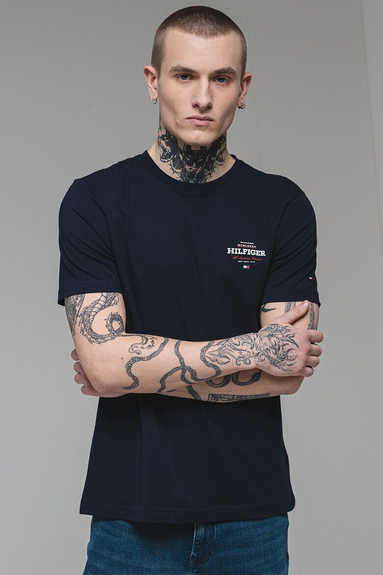 Tommy Hilfiger Тениска с лого - Pepit.bg