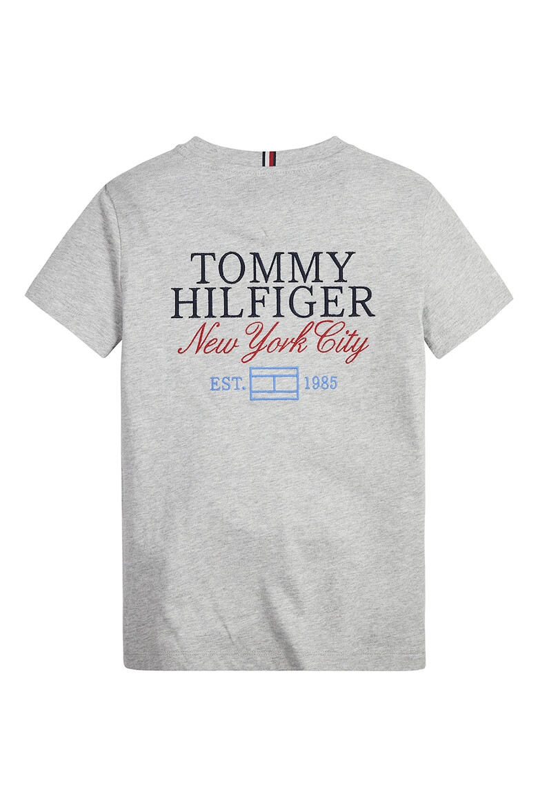 Tommy Hilfiger Тениска с органичен памук с бродирано лого - Pepit.bg