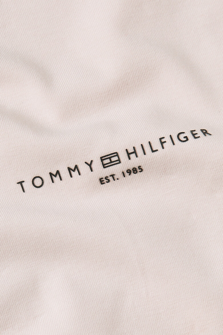 Tommy Hilfiger Тениска с органичен памук с овално деколте - Pepit.bg