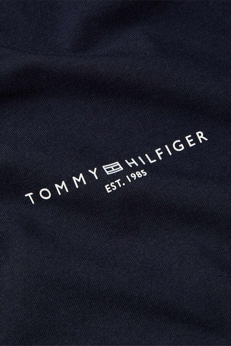 Tommy Hilfiger Тениска с органичен памук с овално деколте - Pepit.bg