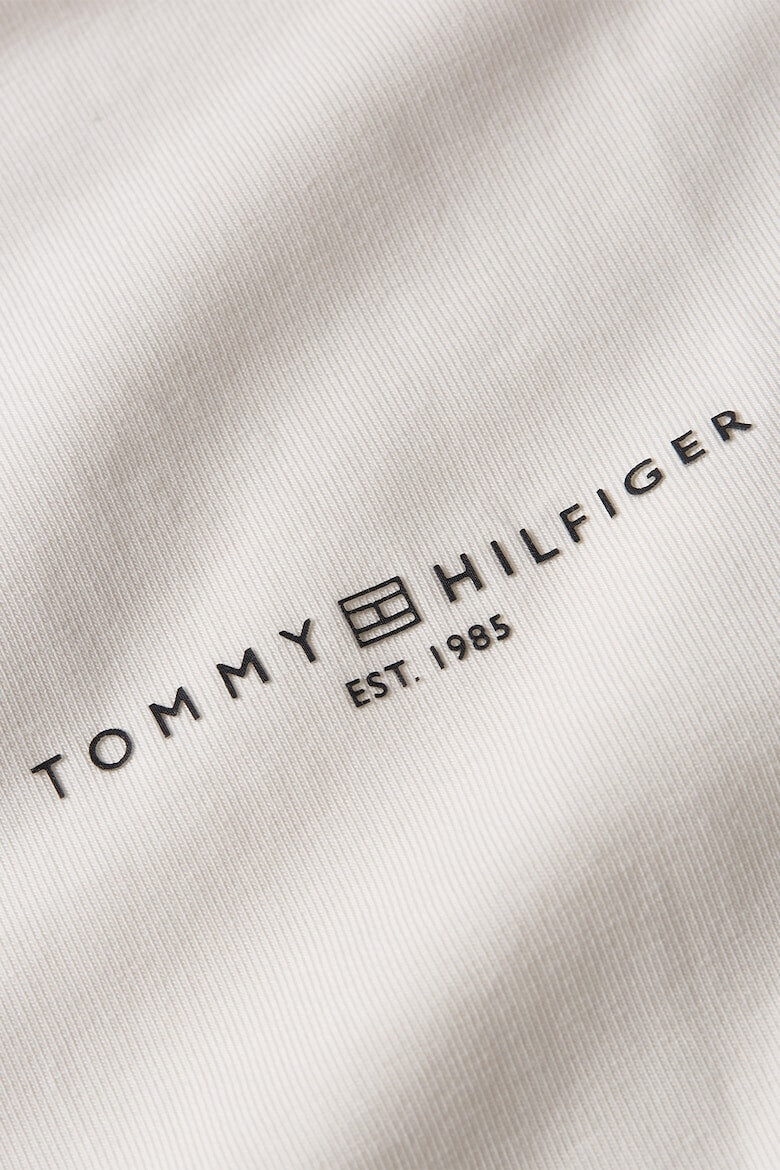 Tommy Hilfiger Тениска с органичен памук с овално деколте - Pepit.bg