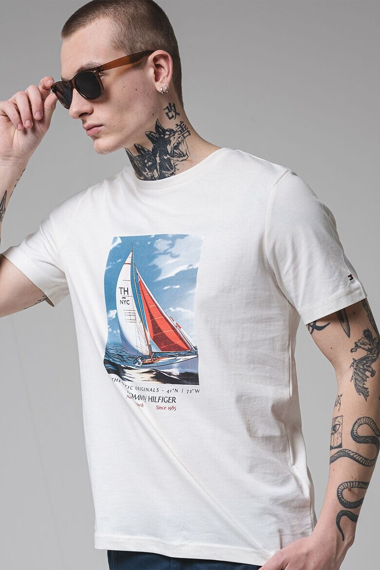 Tommy Hilfiger Тениска с принт - Pepit.bg