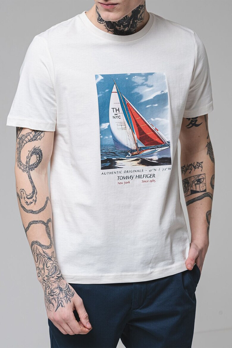 Tommy Hilfiger Тениска с принт - Pepit.bg