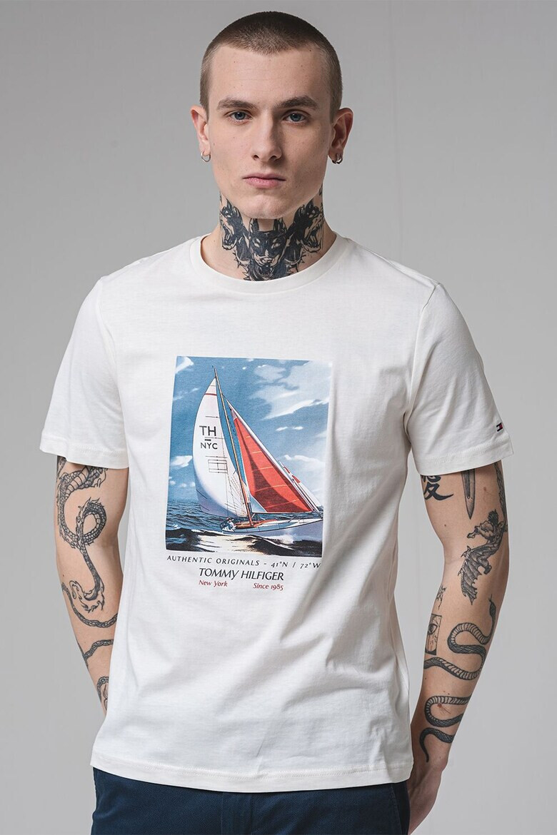 Tommy Hilfiger Тениска с принт - Pepit.bg