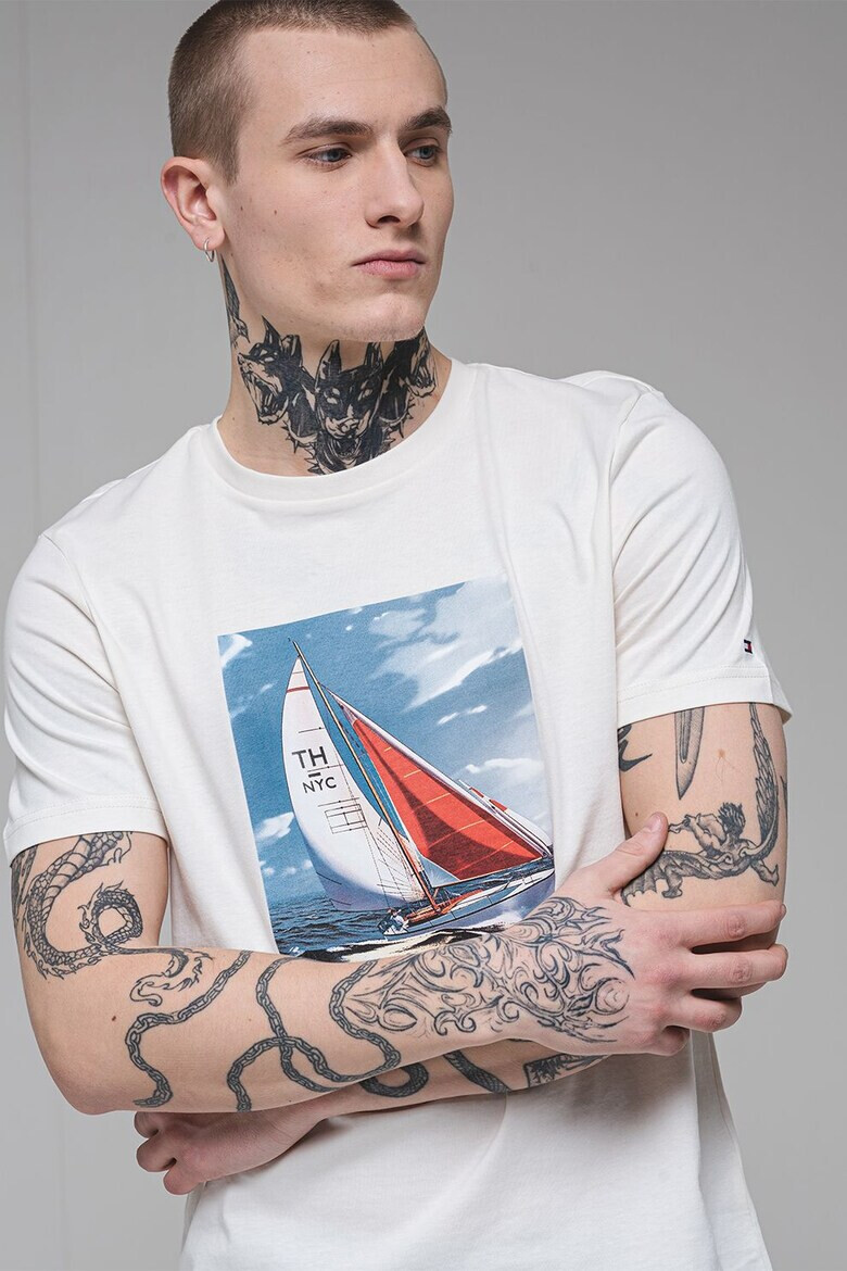 Tommy Hilfiger Тениска с принт - Pepit.bg