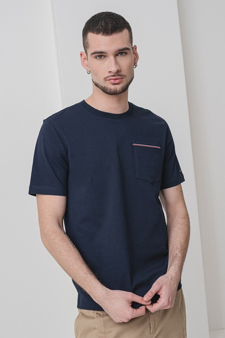 Tommy Hilfiger Тениска с пришит джоб - Pepit.bg