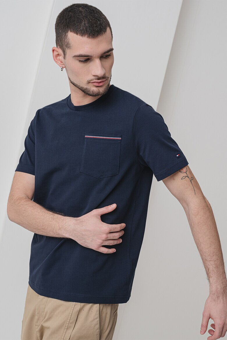 Tommy Hilfiger Тениска с пришит джоб - Pepit.bg