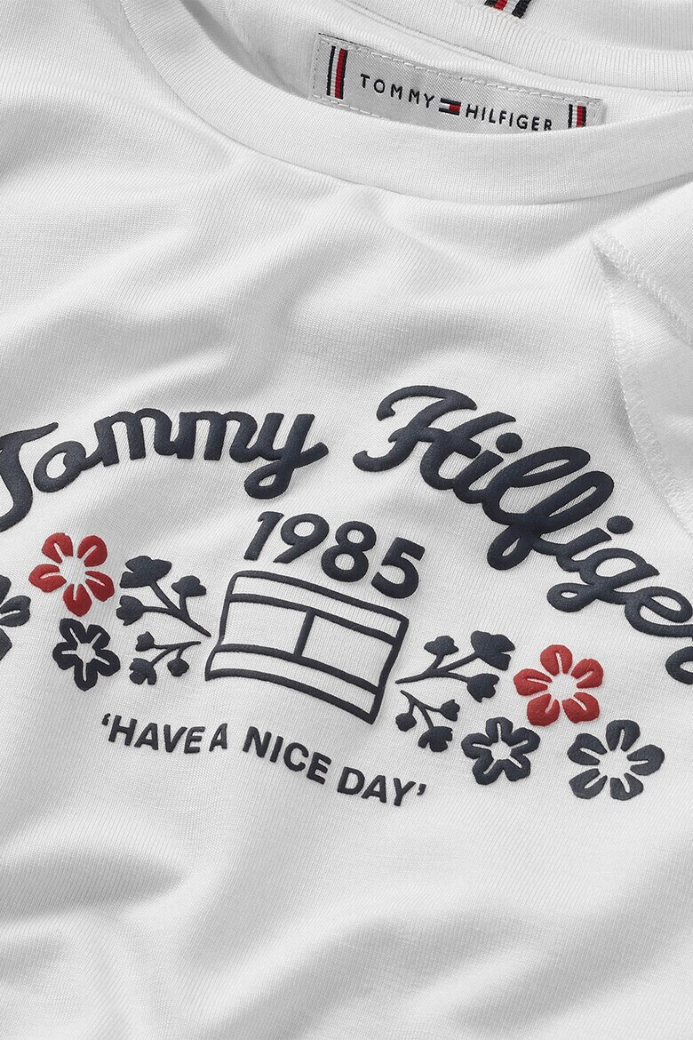 Tommy Hilfiger Тениска слим с лого - Pepit.bg