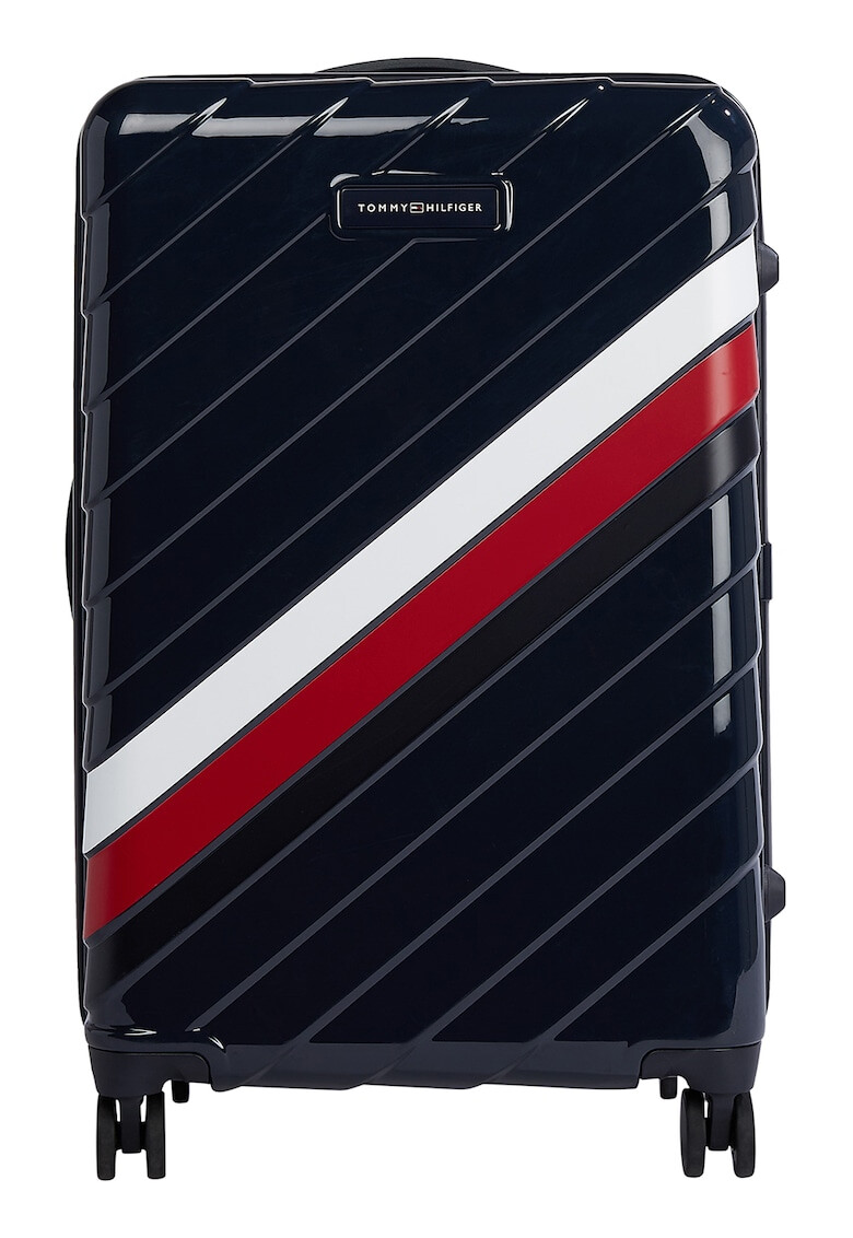 Tommy Hilfiger Твърд лъскав куфар - Pepit.bg