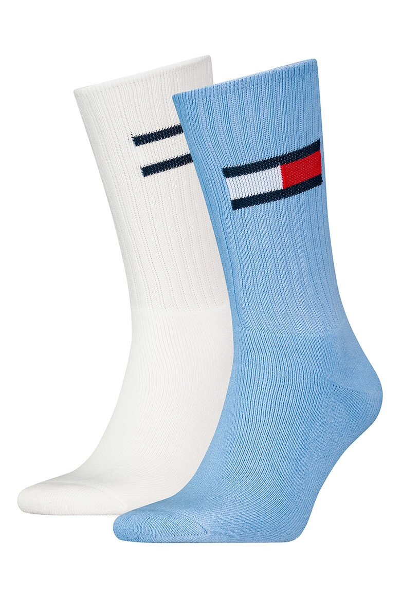 Tommy Hilfiger Унисекс дълги чорапи - 2 чифта - Pepit.bg