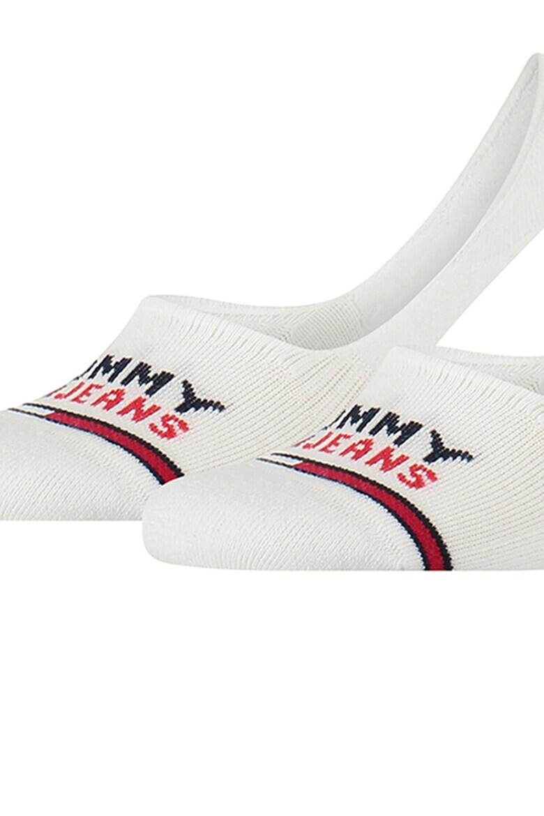 Tommy Hilfiger Унисекс изрязани чорапи - 2 чифта - Pepit.bg