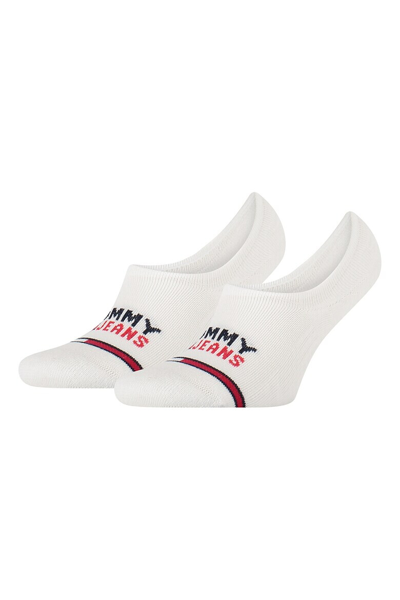 Tommy Hilfiger Унисекс изрязани чорапи - 2 чифта - Pepit.bg
