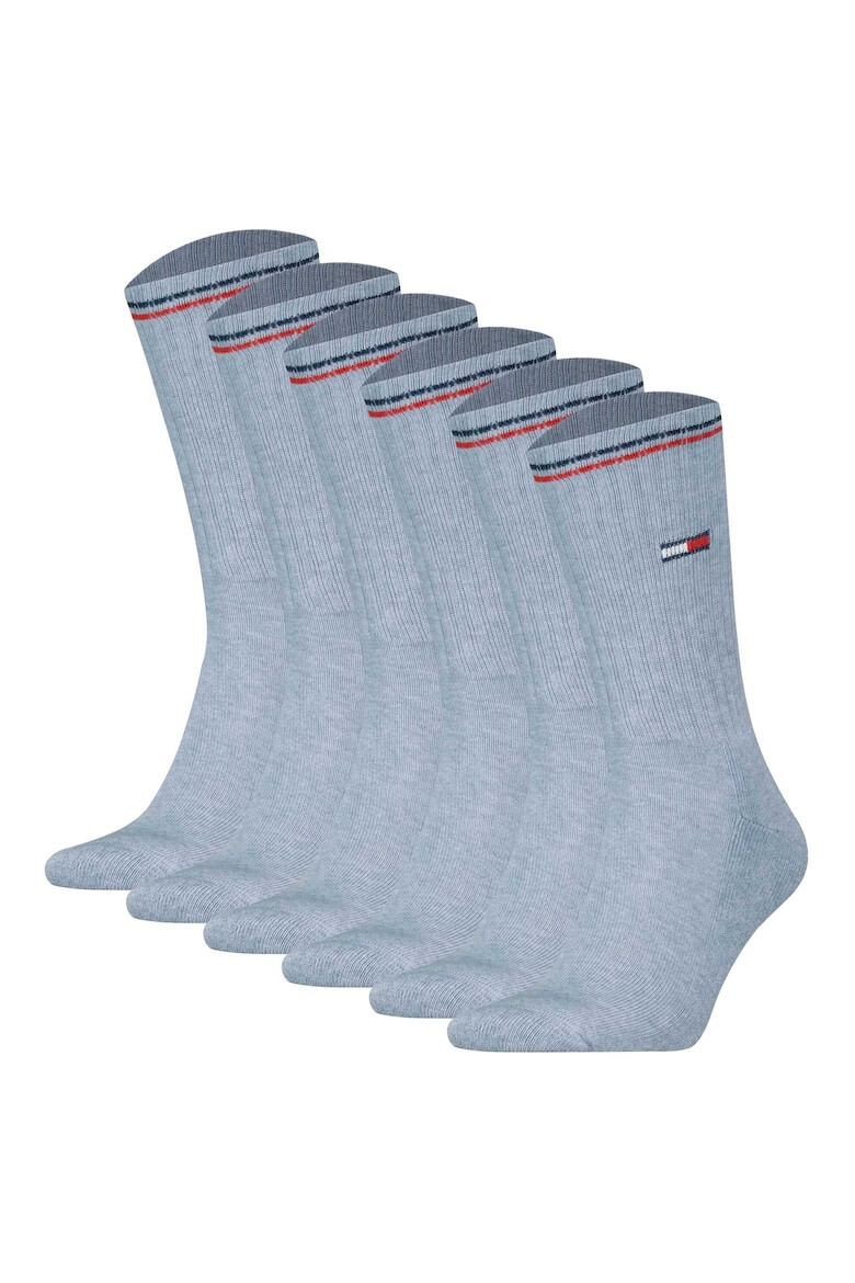 Tommy Hilfiger Унисекс тенис чорапи 166541 - 6 чифта - Pepit.bg