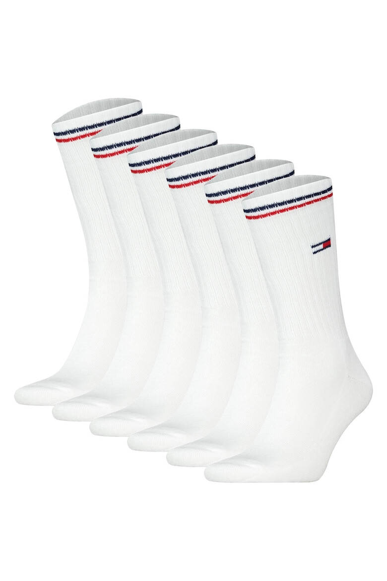 Tommy Hilfiger Унисекс тенис чорапи 166541 - 6 чифта - Pepit.bg