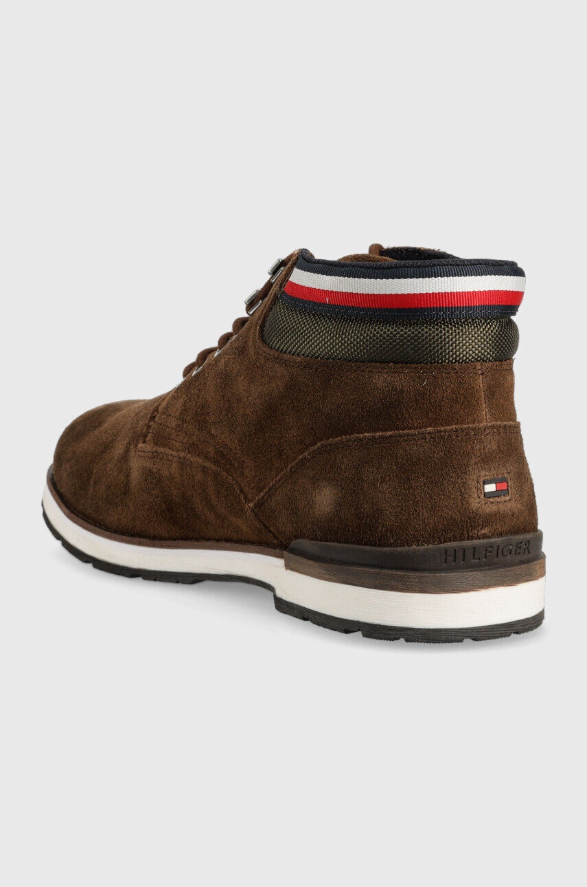Tommy Hilfiger Велурени боти - Pepit.bg