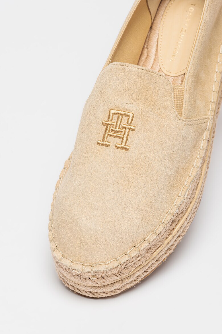 Tommy Hilfiger Велурени еспадрили с лого - Pepit.bg