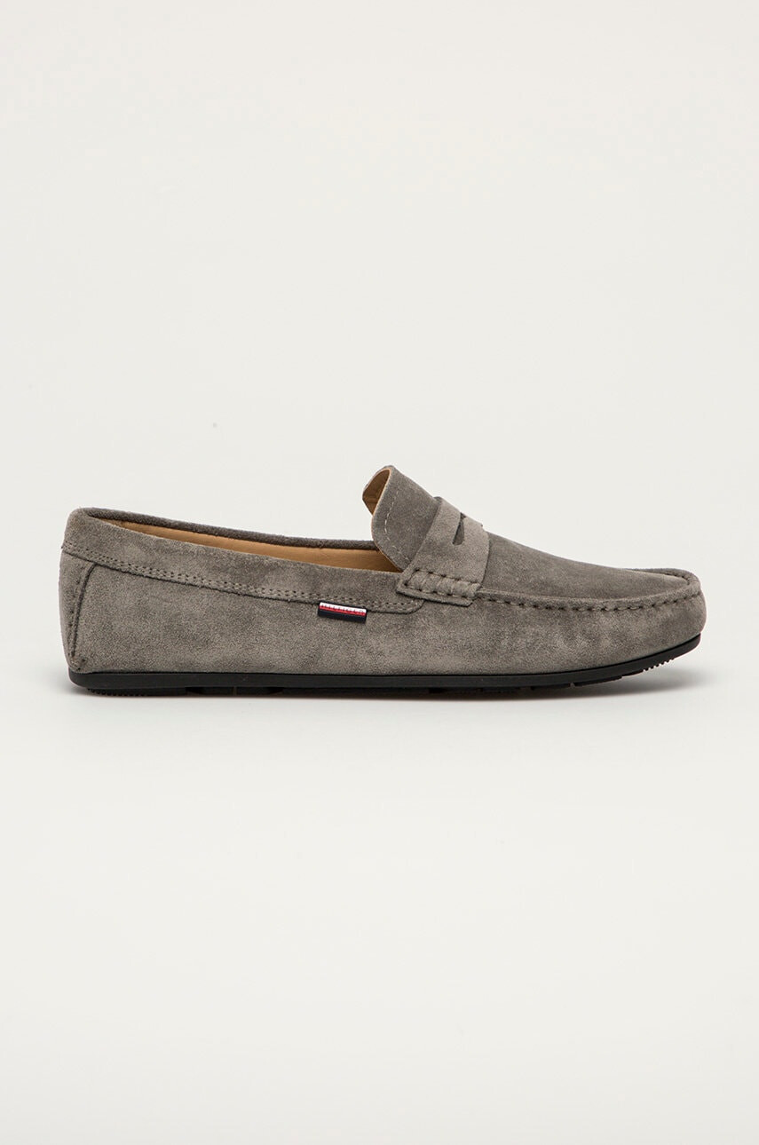 Tommy Hilfiger Велурени мокасини - Pepit.bg