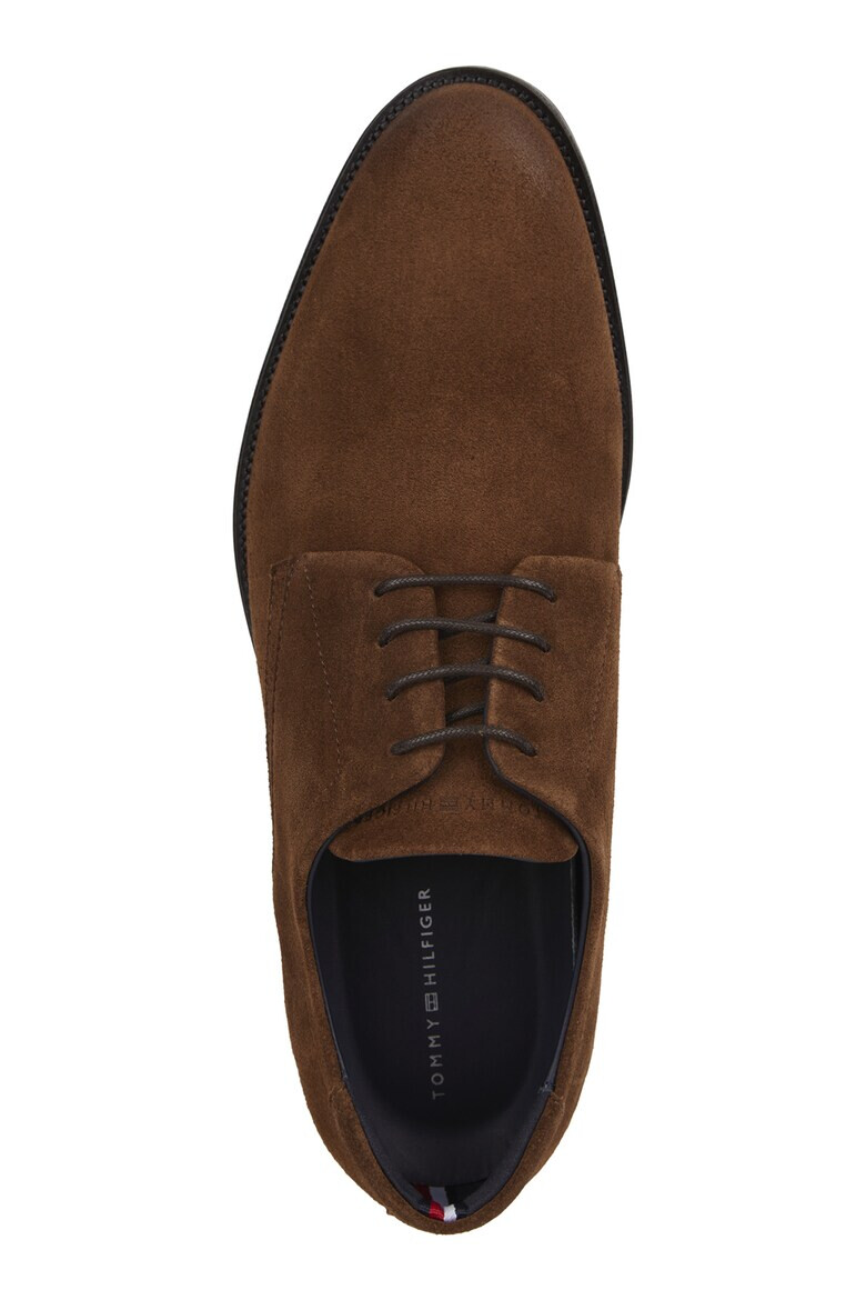 Tommy Hilfiger Велурени обувки Derby - Pepit.bg