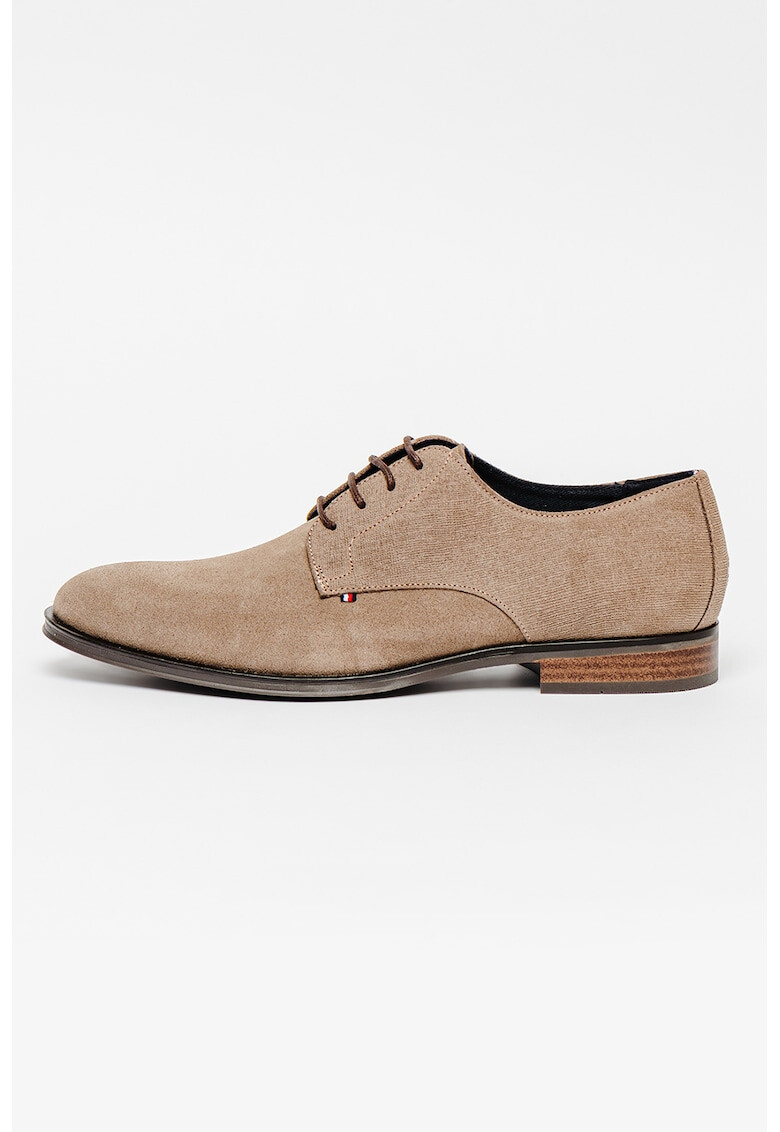 Tommy Hilfiger Велурени обувки Derby - Pepit.bg