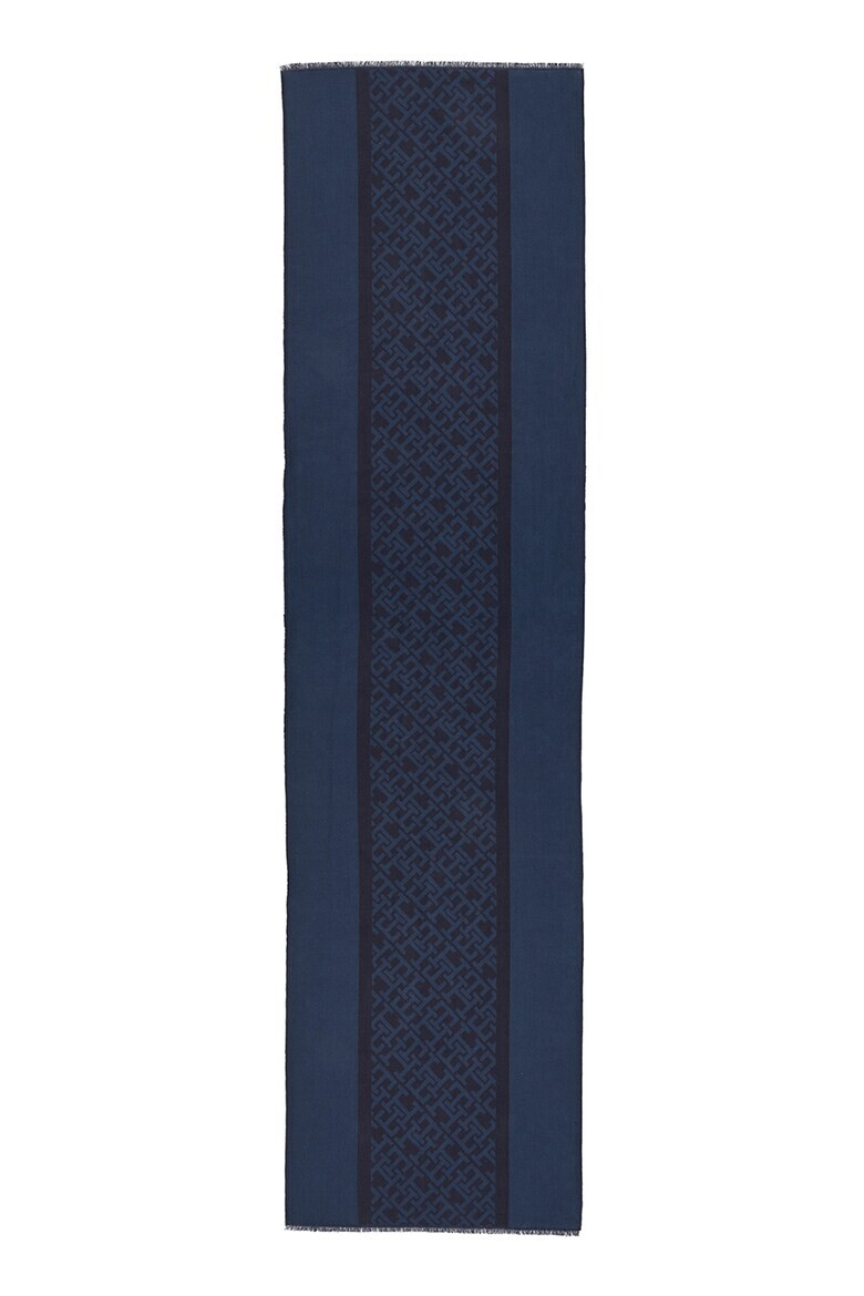 Tommy Hilfiger Вълнен шал с лого - Pepit.bg