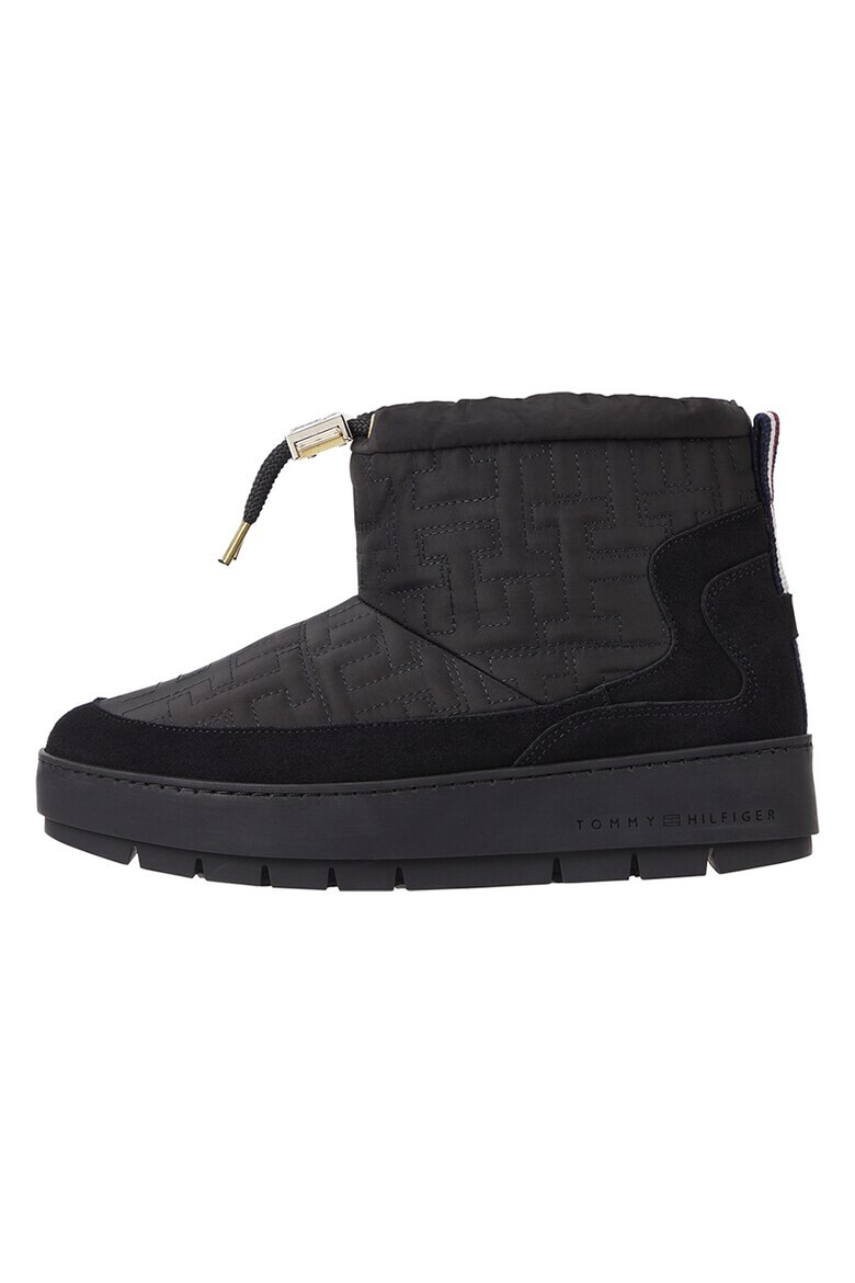 Tommy Hilfiger Зимни ботуши с велур - Pepit.bg