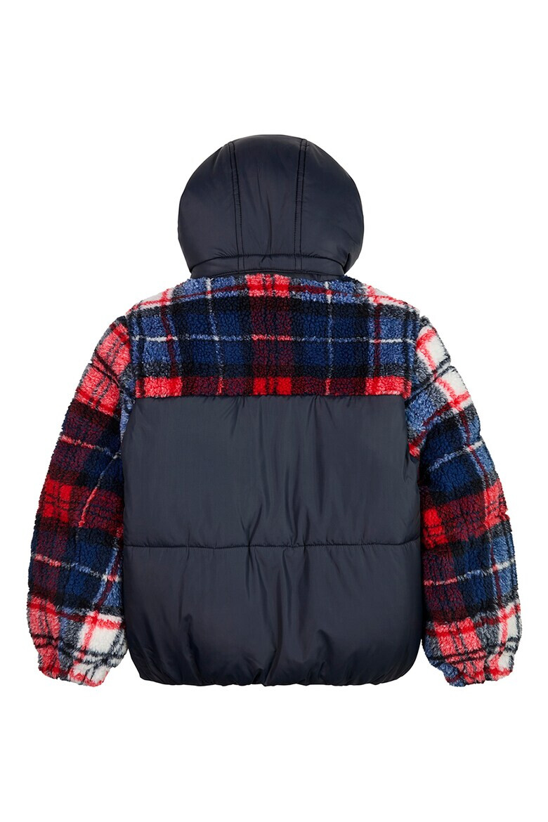 Tommy Hilfiger Зимно яке с карирани панели - Pepit.bg