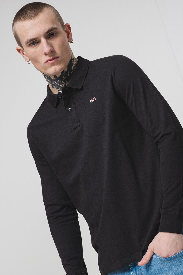 Tommy Jeans Блуза с яка - Pepit.bg