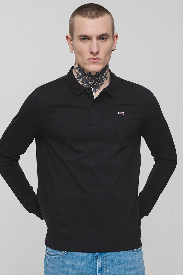 Tommy Jeans Блуза с яка - Pepit.bg