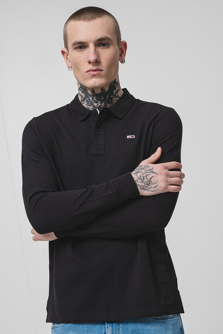 Tommy Jeans Блуза с яка - Pepit.bg
