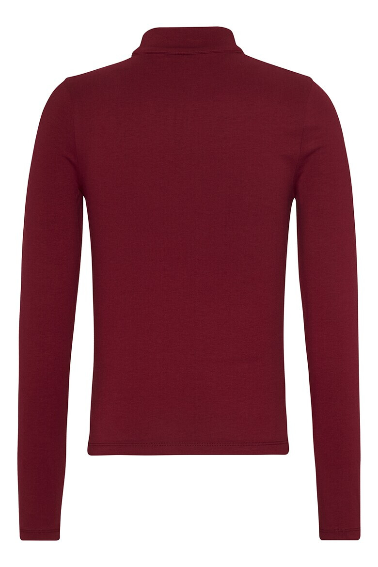 Tommy Jeans Блуза с къс цип - Pepit.bg