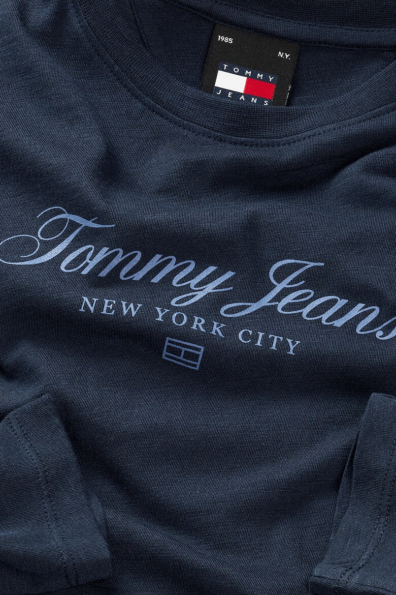 Tommy Jeans Блуза с модал и лого - Pepit.bg