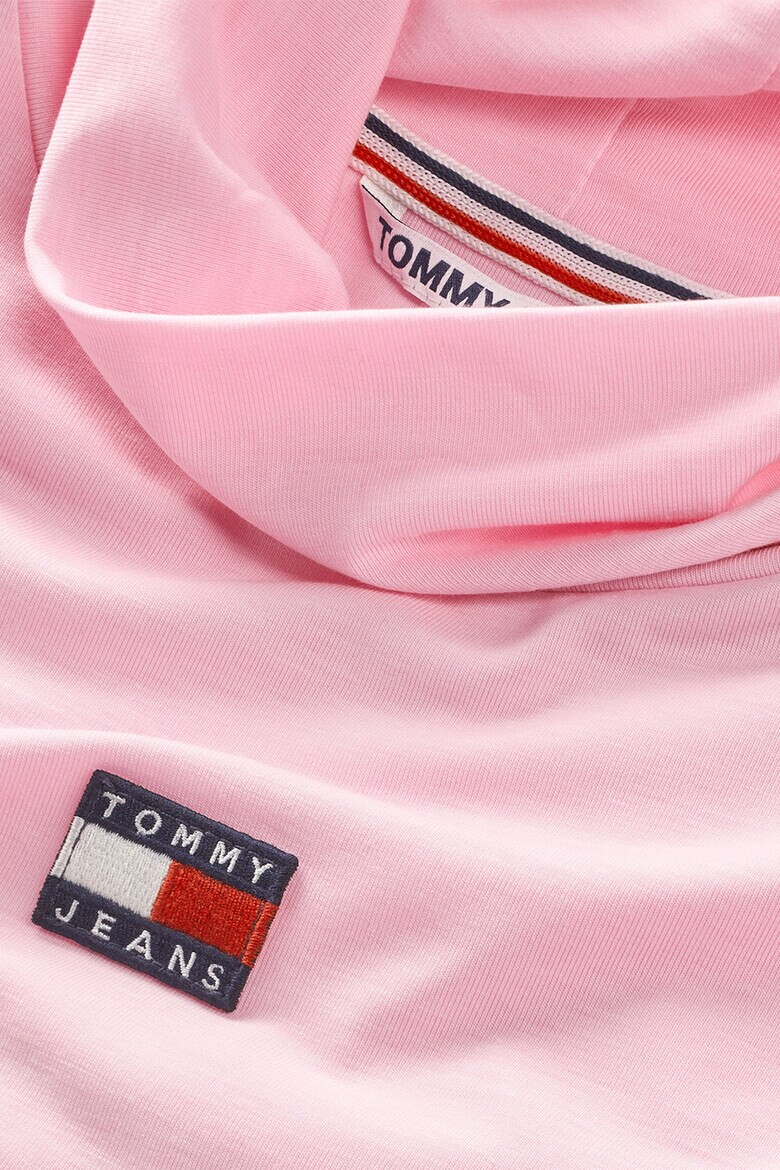 Tommy Jeans Блуза тип поло с лиосел - Pepit.bg