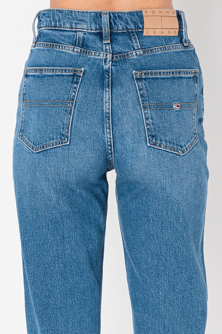 Tommy Jeans Дънки тип Mom с висока талия - Син - Pepit.bg
