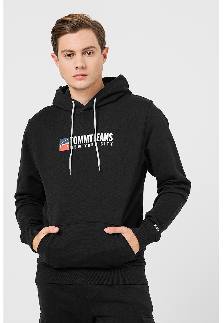 Tommy Jeans Худи от органичен памук с джоб кенгуру - Pepit.bg