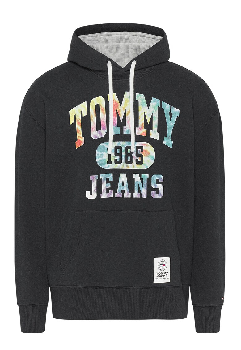 Tommy Jeans Худи от органичен памук с шарки - Pepit.bg