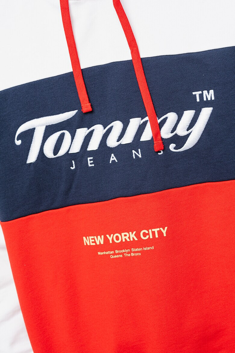 Tommy Jeans Худи с органичен памук с бродирано лого - Pepit.bg