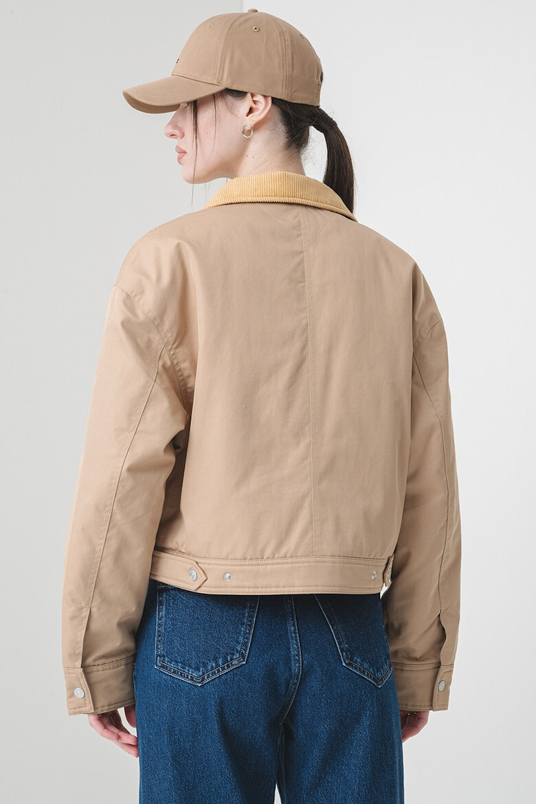 Tommy Jeans Яке с джобове с капаче - Pepit.bg
