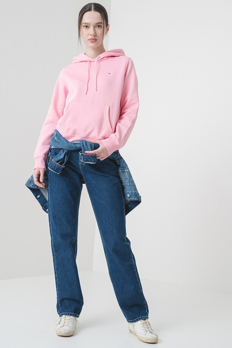 Tommy Jeans Худи с джоб кенгуру - Pepit.bg