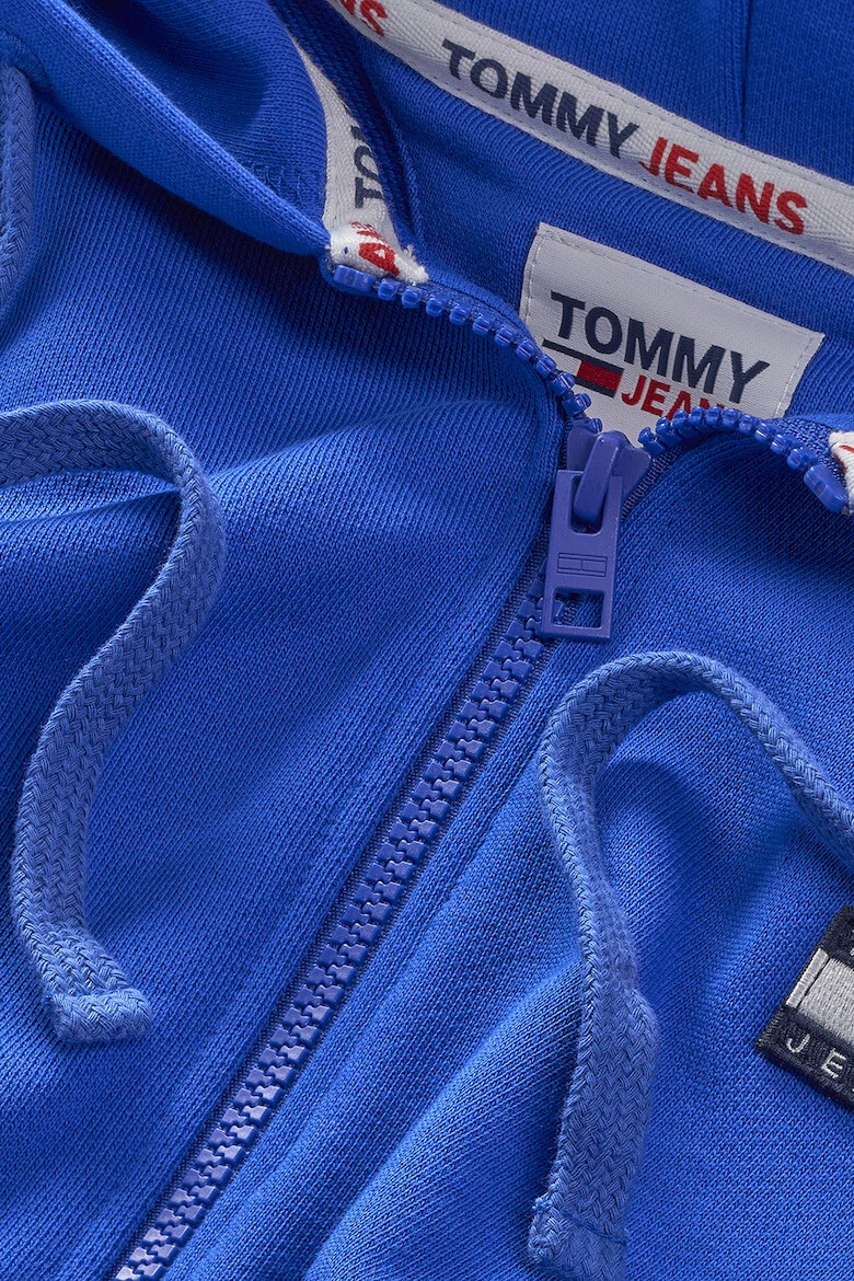 Tommy Jeans Худи с органичен памук и цип - Pepit.bg